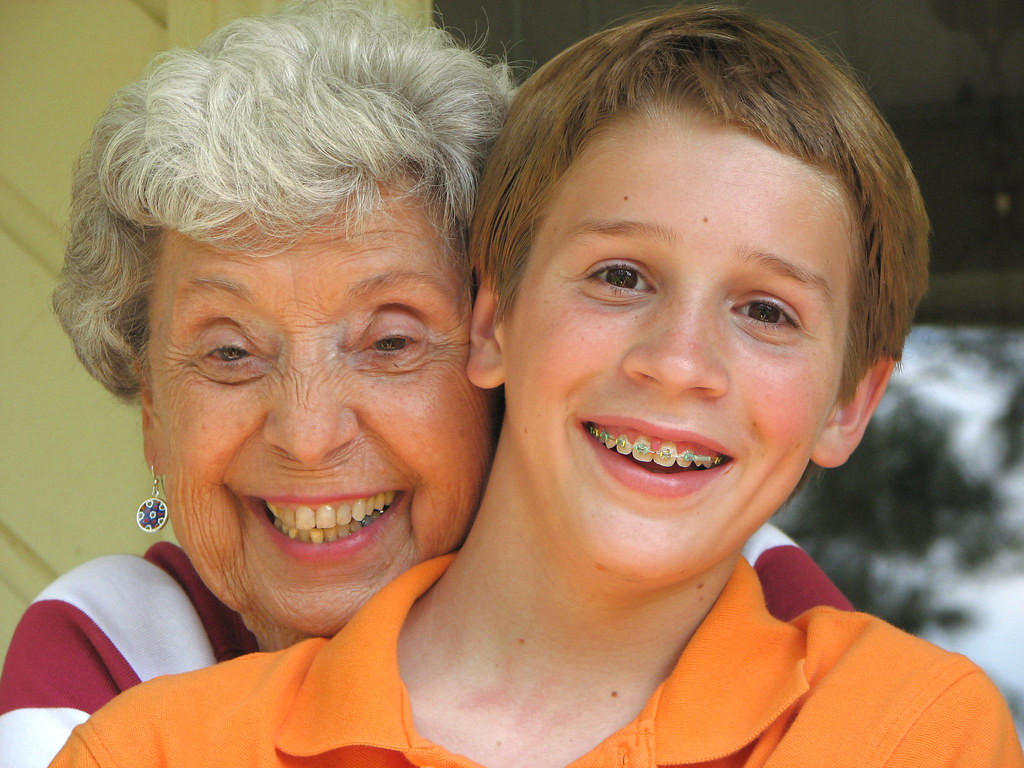 Granny And Grandson Janet Rich Pittman